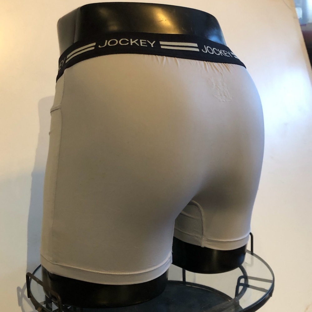 Jockey Gray Athletic Boxer Briefs - Picture 2 of 3